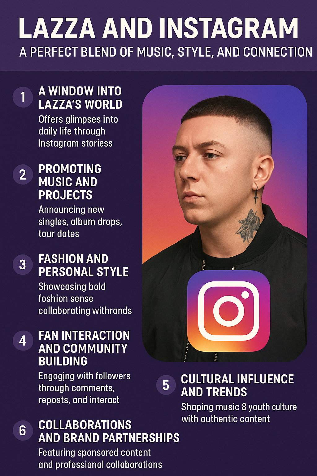Lazza and Instagram: A Perfect Blend of Music, Style, and Connection